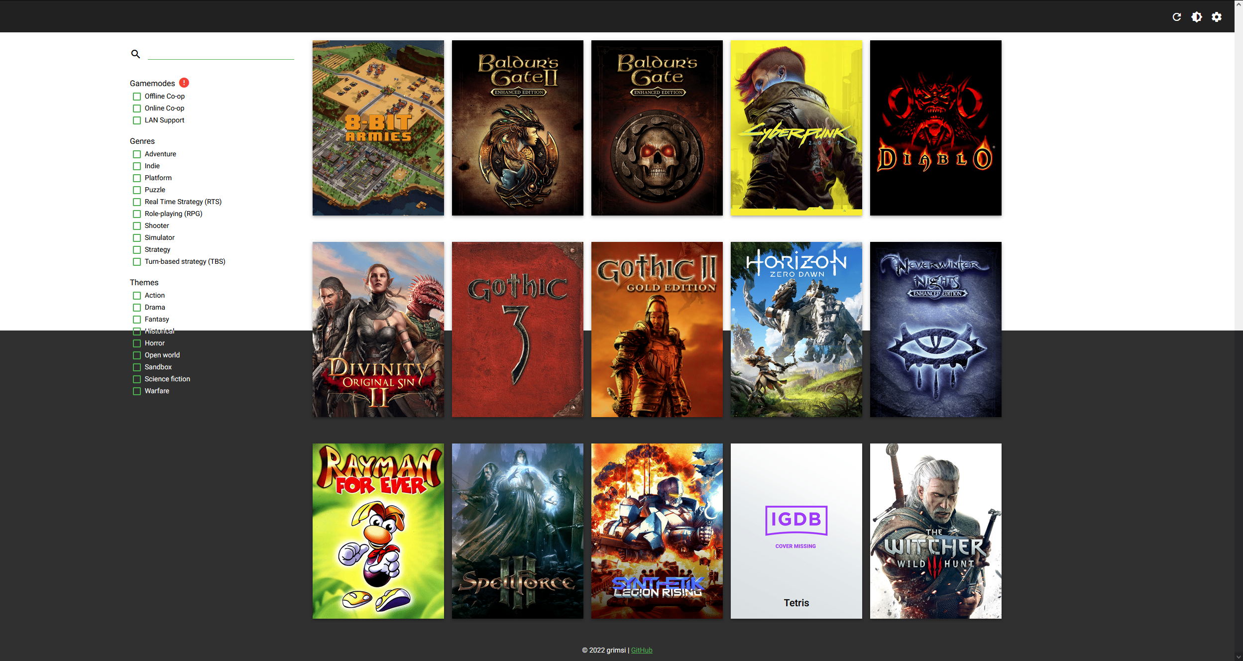 Game library